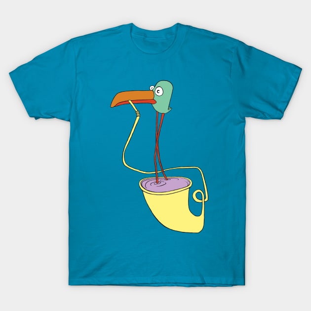 BirdDrink T-Shirt by TylerHasbrouck